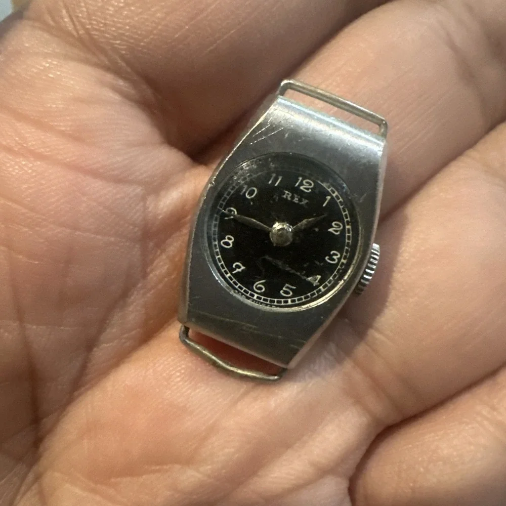 Vintage 1930s Rex Manual Wind Ladies Watch‎ 15.4mm Civitas Movement 15J - Repair